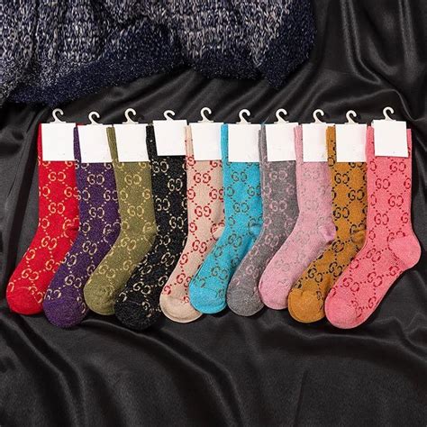 gucci inspired socks ebay